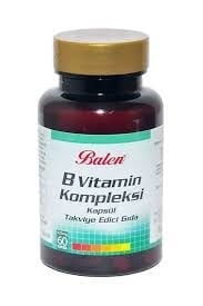 BALEN B VİTAMİNİ KOMPLEKSİ 60 KAPSÜL