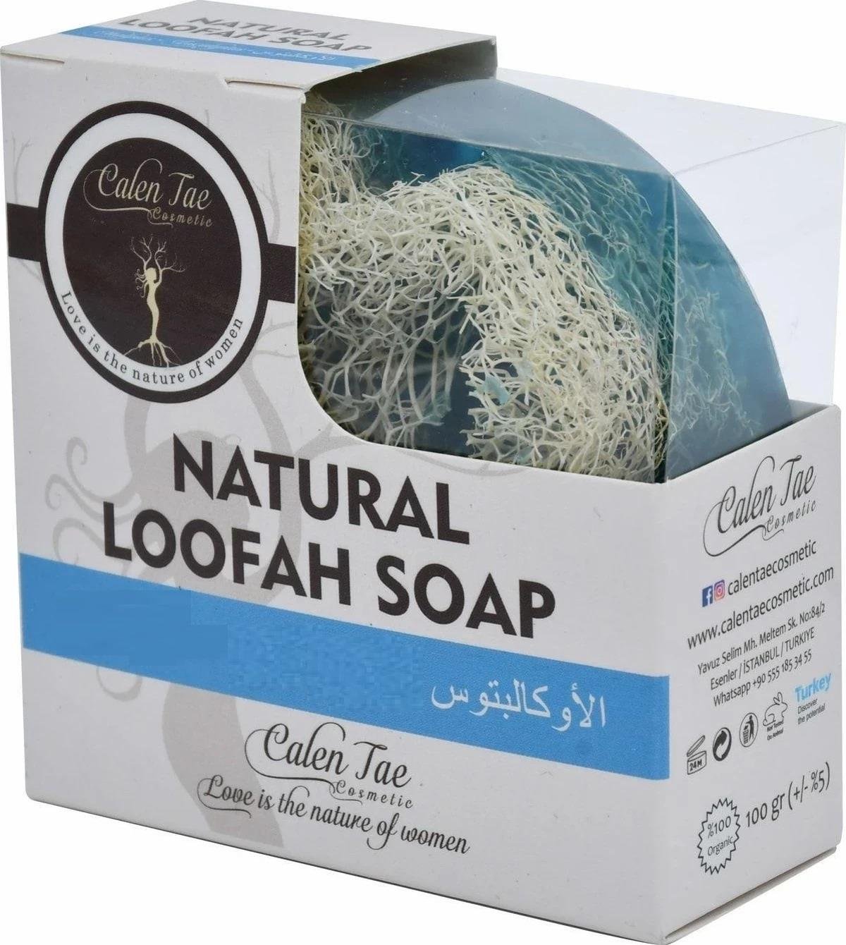CALEN TAE NATURAL LOOFAH SOAP UD 100 GR