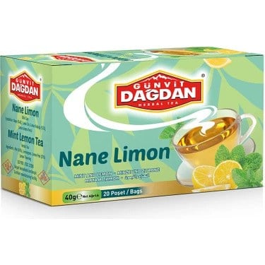 GÜNVİT DAĞDAN NANE LİMON 20-Lİ (SALLAMA ÇAY)