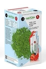 MATCHA YEŞİL ÇAY İÇEREN TOZ TAKVİYE EDİCİ GIDA 20-Lİ