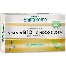 SHİFFA HOME AKSUVİTAL B12 GİNKO BILOBA 28 TABLET