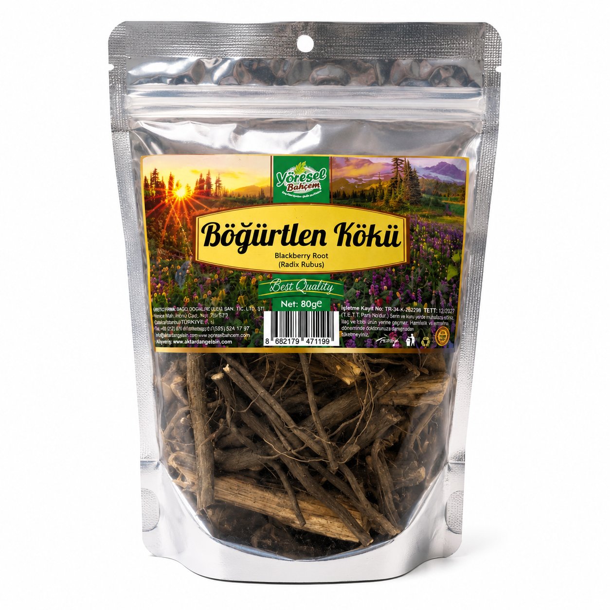 YÖRESEL BAHÇEM BÖĞÜRTLEN KÖKÜ 80 G