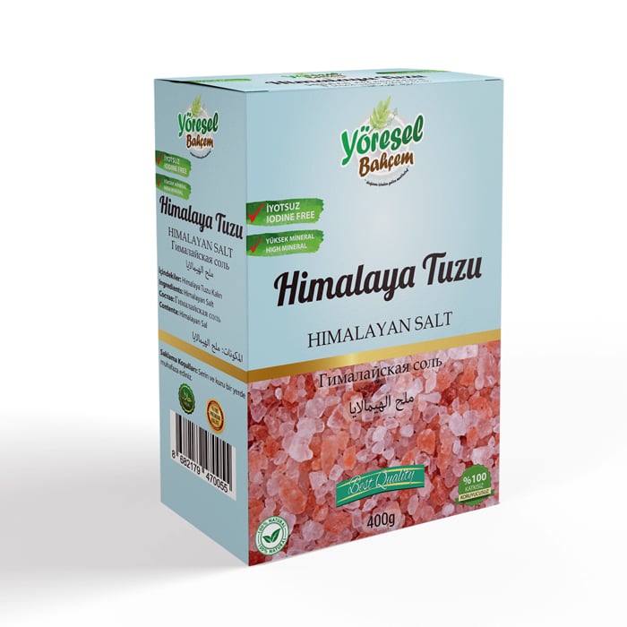 YÖRESEL BAHÇEM HİMALAYA TUZU 400 G