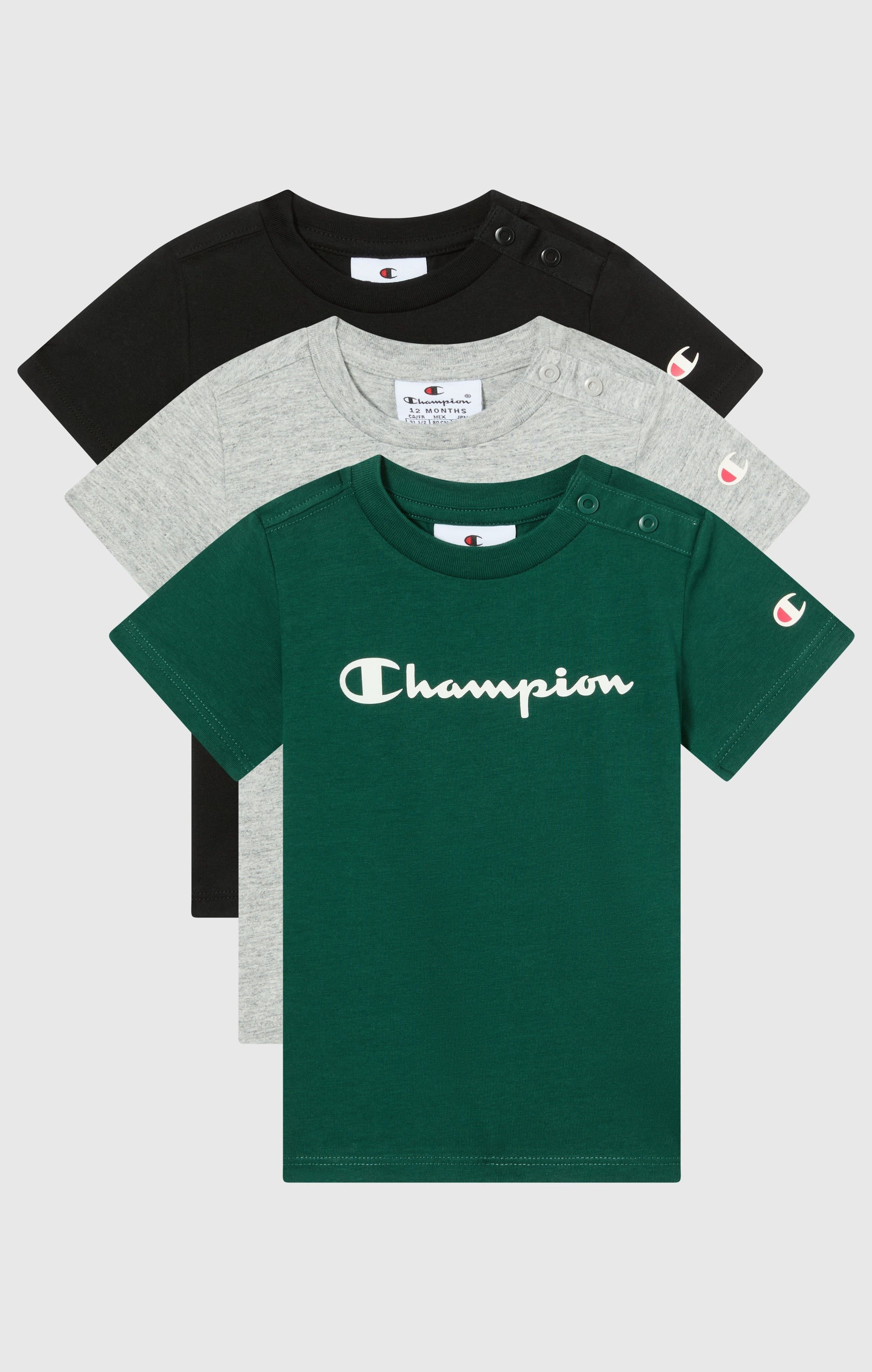 CHAMPION BEBEK 3 LÜ T-SHIRT 307329-EM021