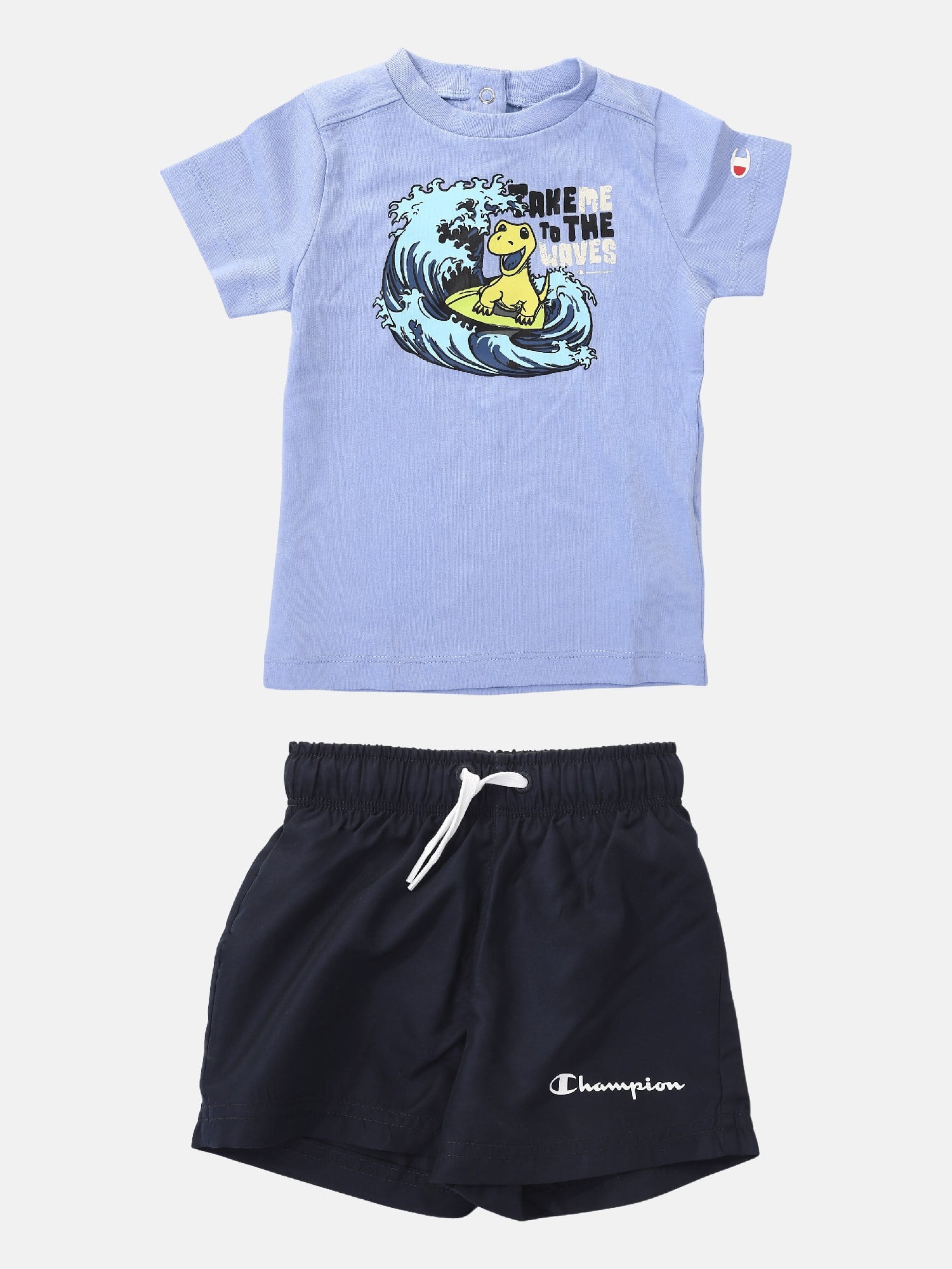 CHAMPION BEBEK ŞORT T-SHIRT TAKIM 307065-BS186