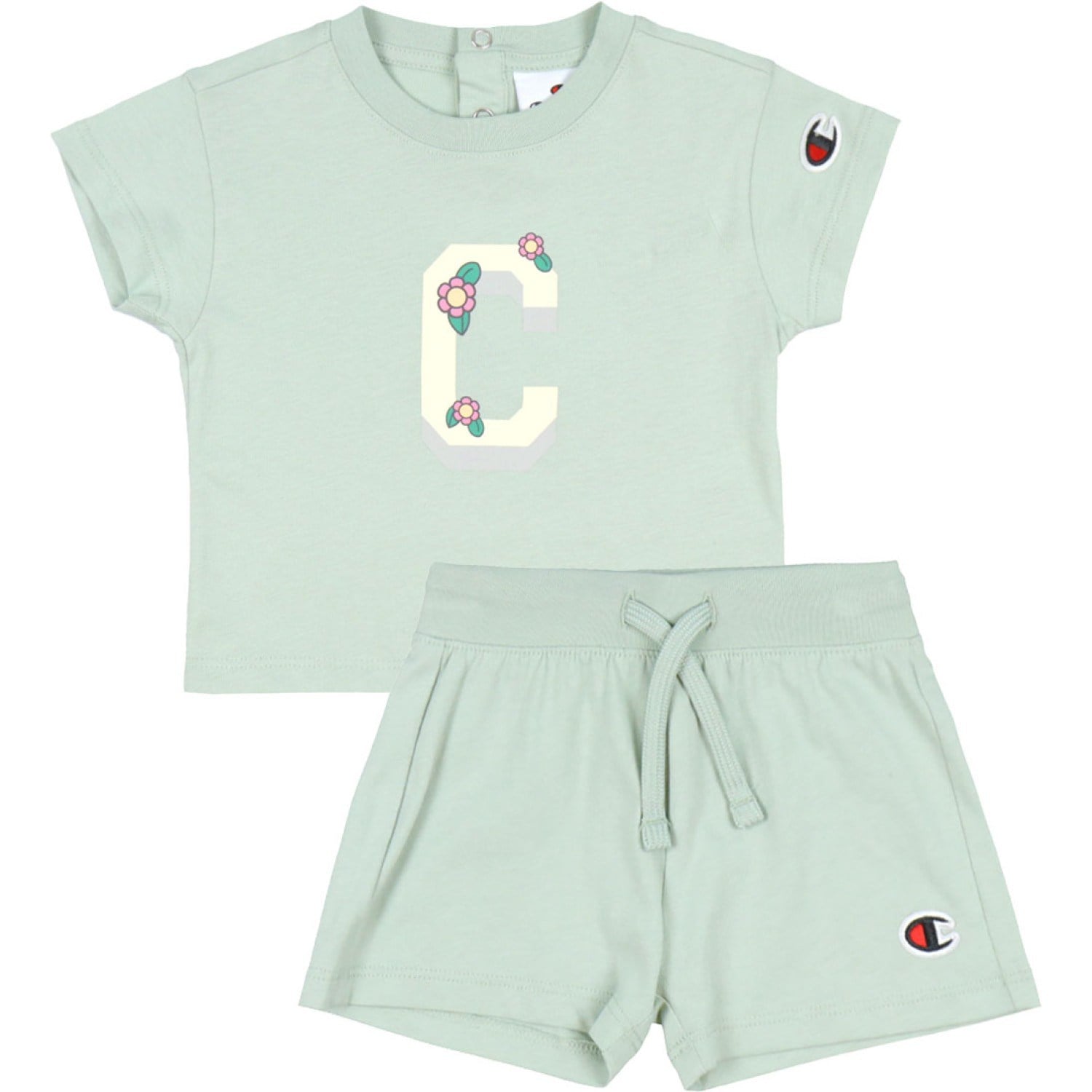 CHAMPION BEBEK ŞORT T-SHIRT TAKIM 405117-GS129