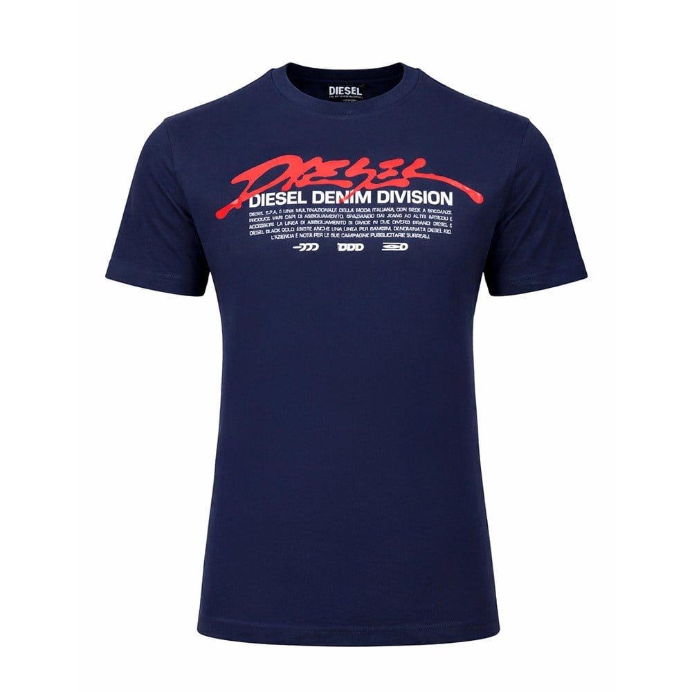 DIESEL ERKEK T-SHIRT A19700-RHQBG-81E