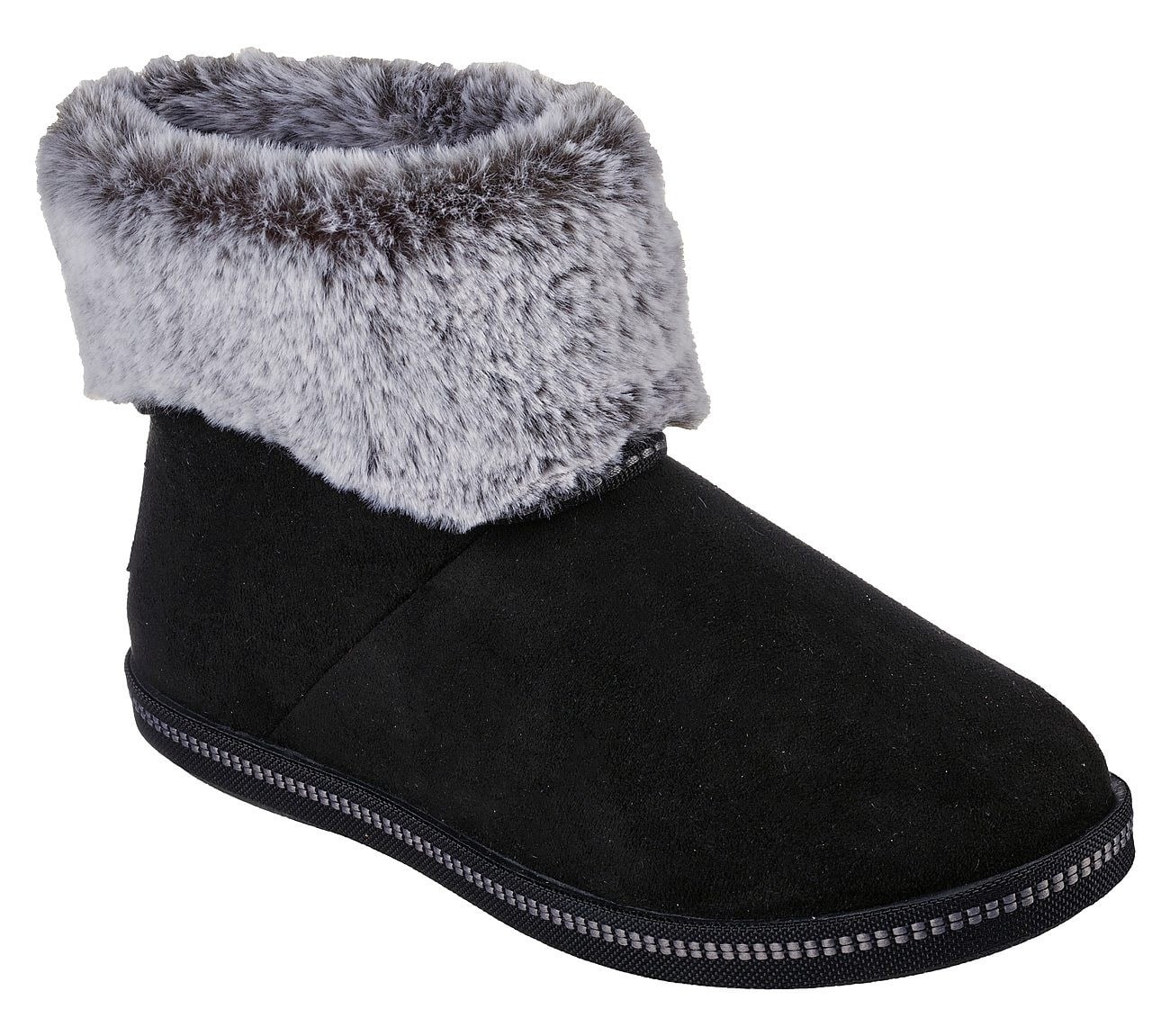SKECHERS COZY CAMPFIRE KADIN BOT 167627-BLK