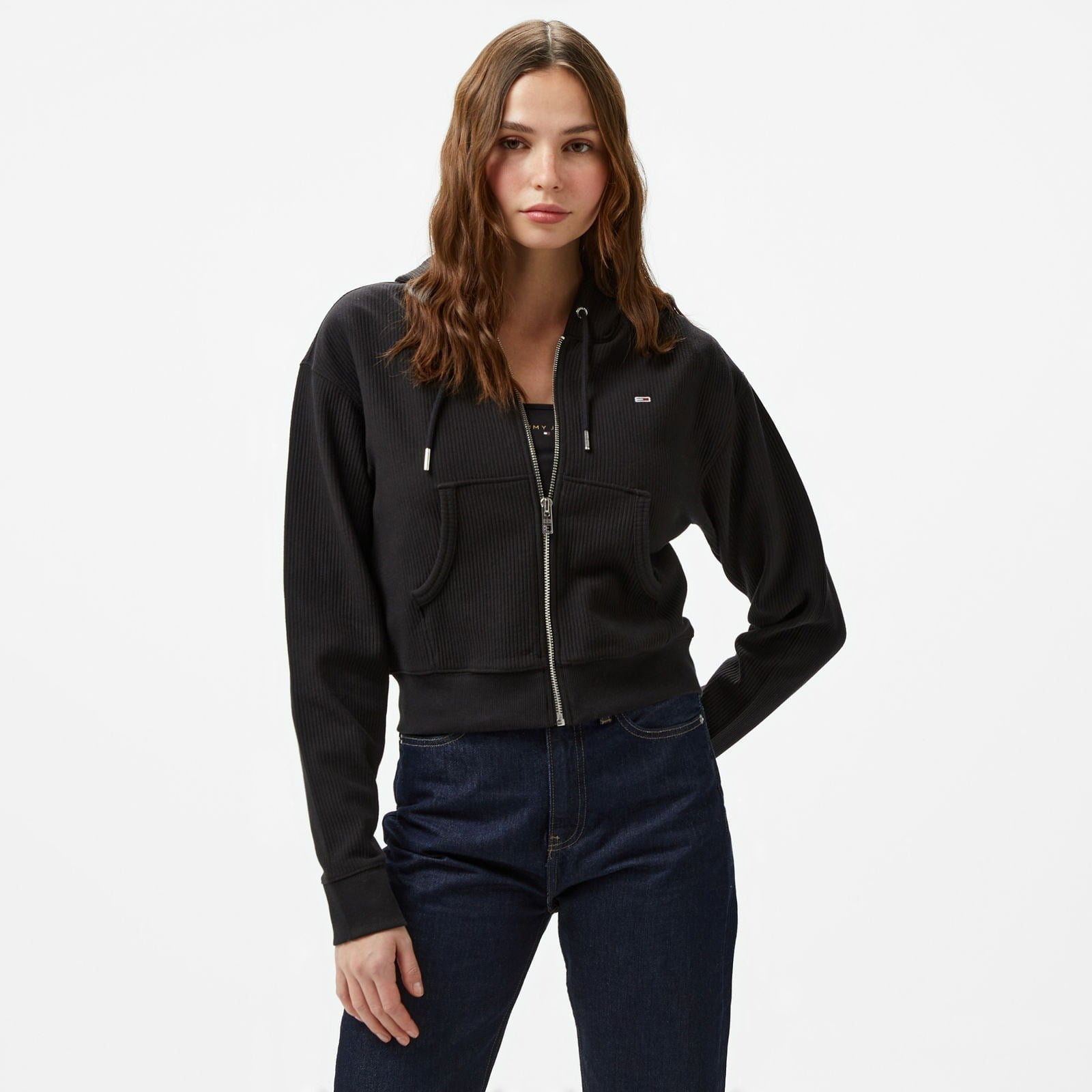 TOMMY HILFIGER KADIN SWEATSHIRT DW0DW18763-BDS