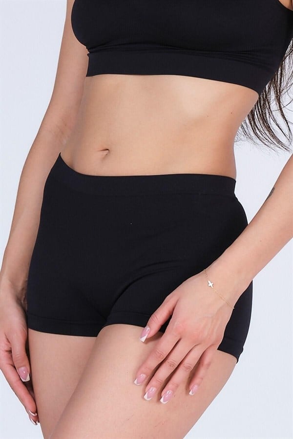 Arias Closet Siyah MI Emay 3000 Soft Boxer
