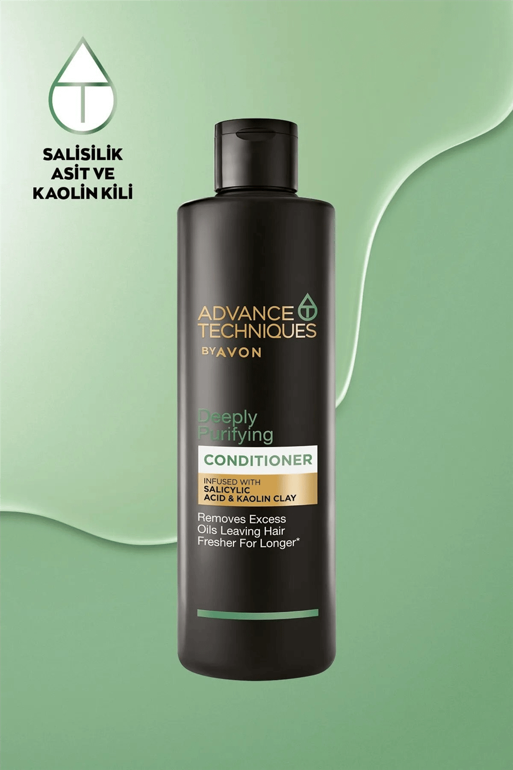 Advance Techniques Deeply Purifying  Yağlı Saçlar İçin Saç Kremi- 250ml