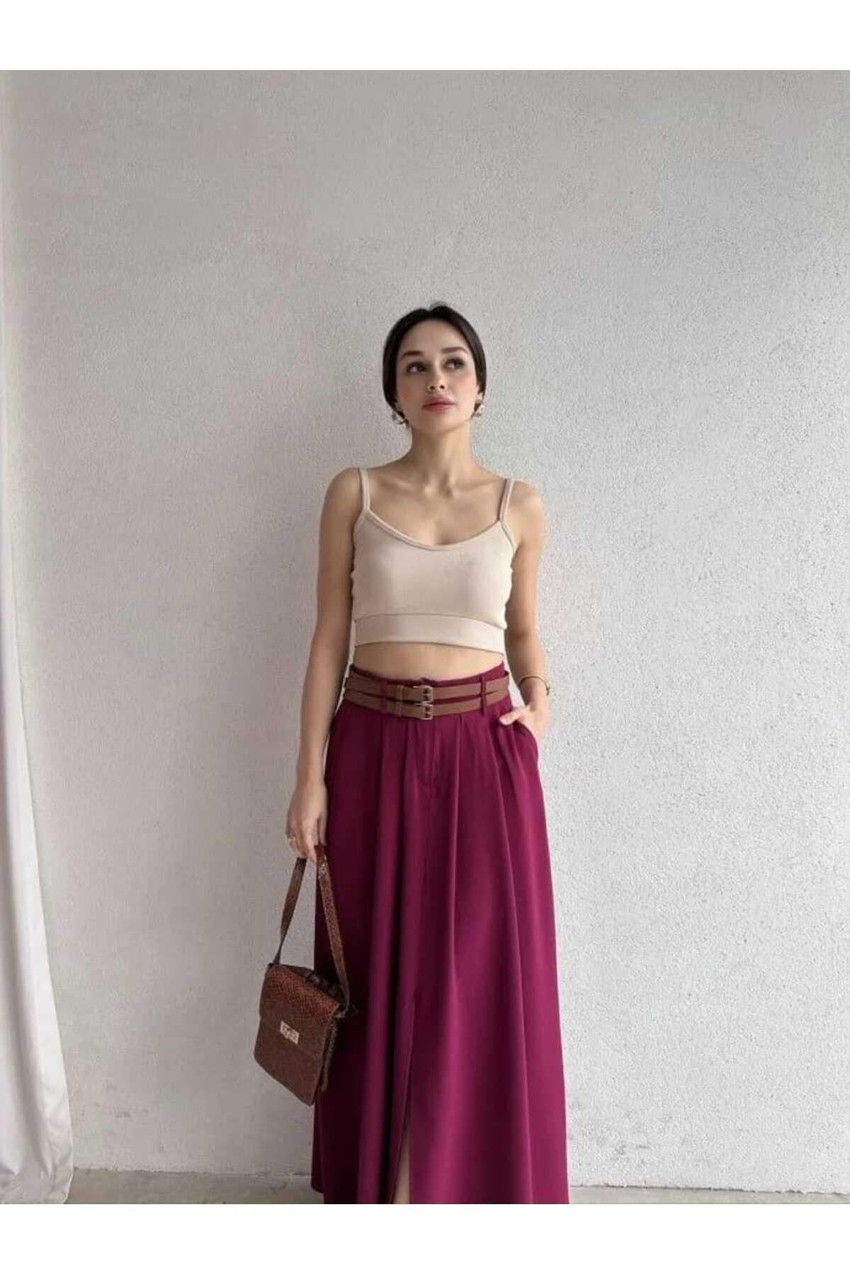 VİNFAST Kaliteli Etek Bordo