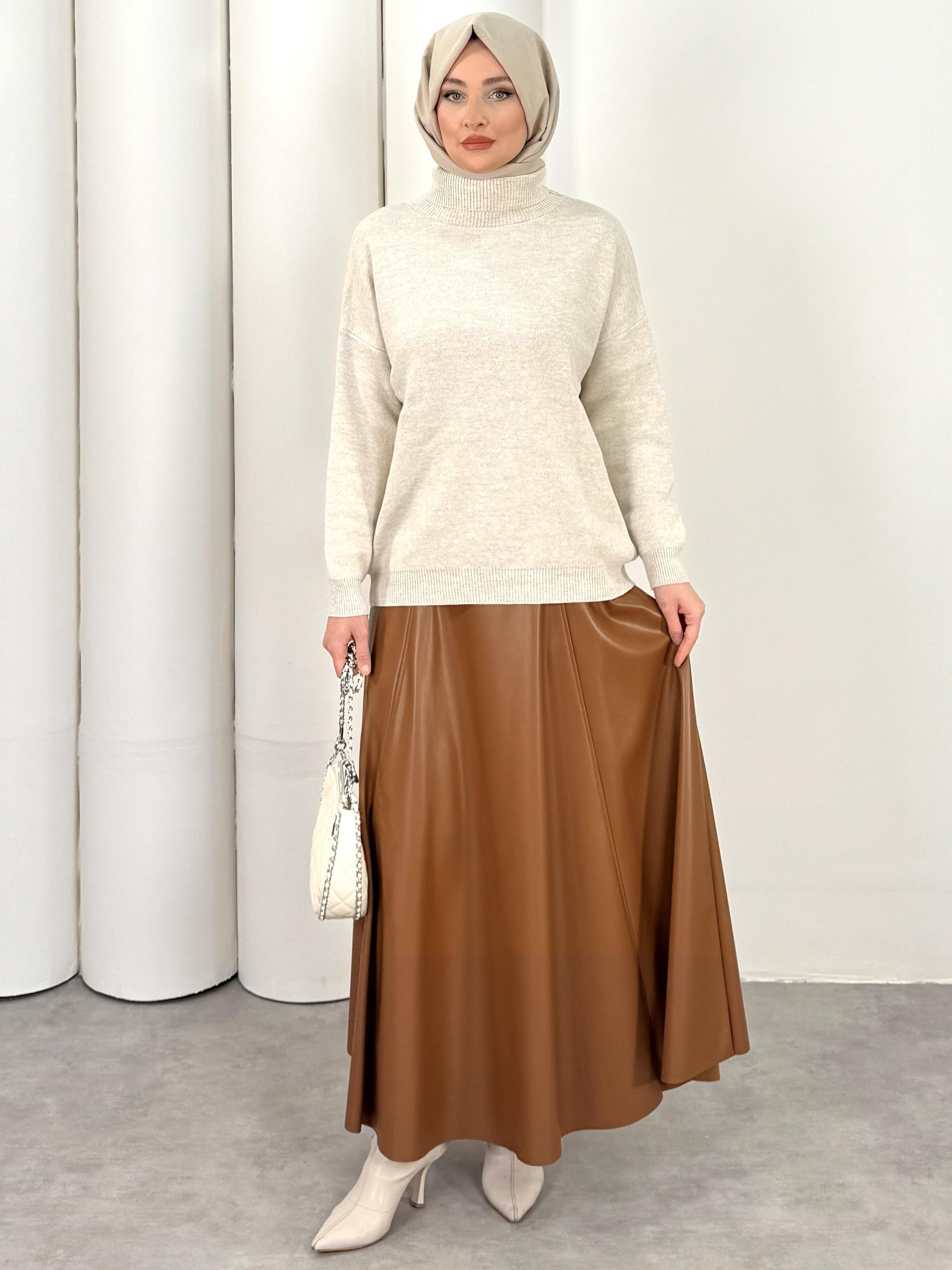 DERİ ETEK TABA