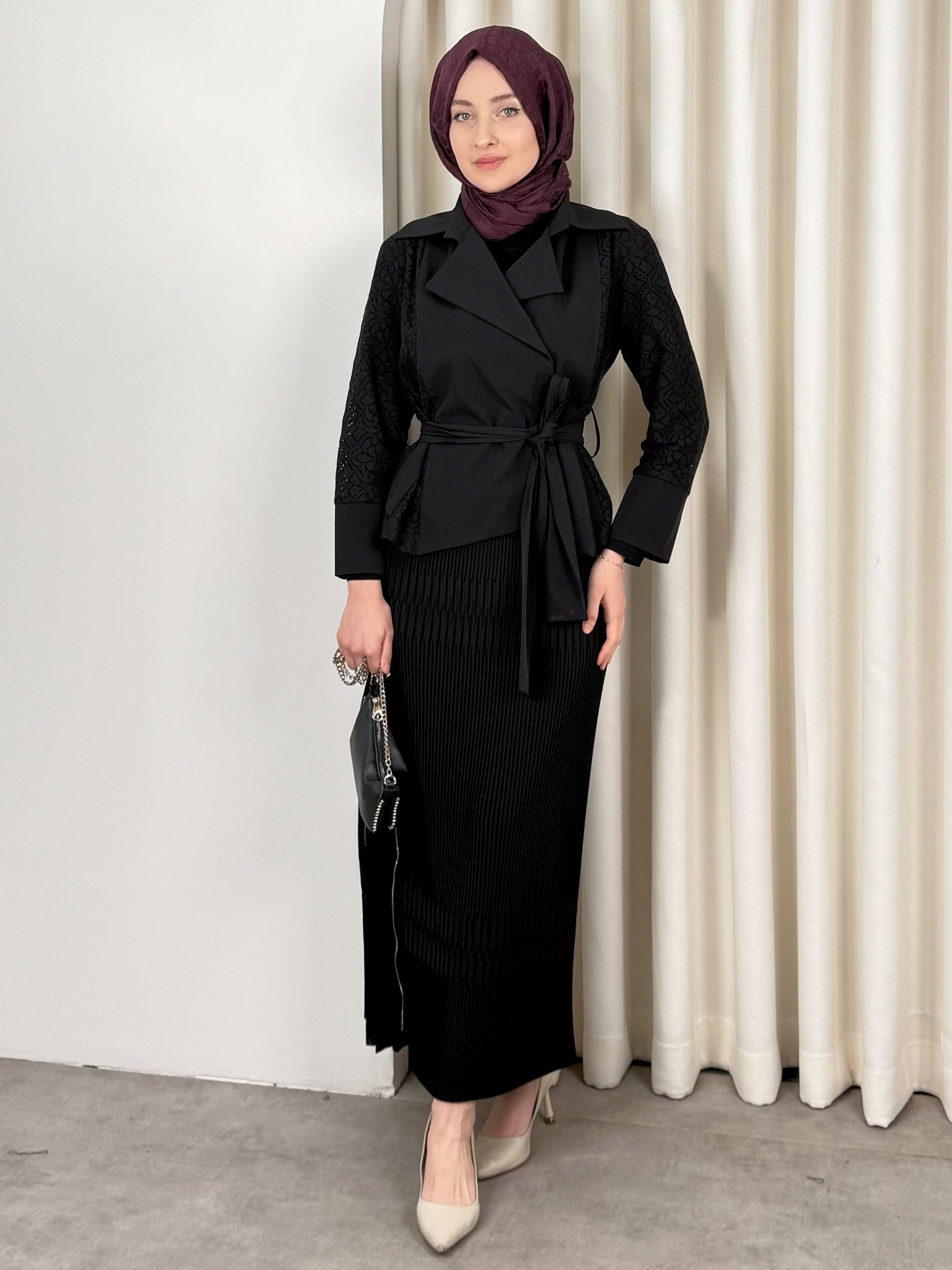 ZENNA CEKET SİYAH