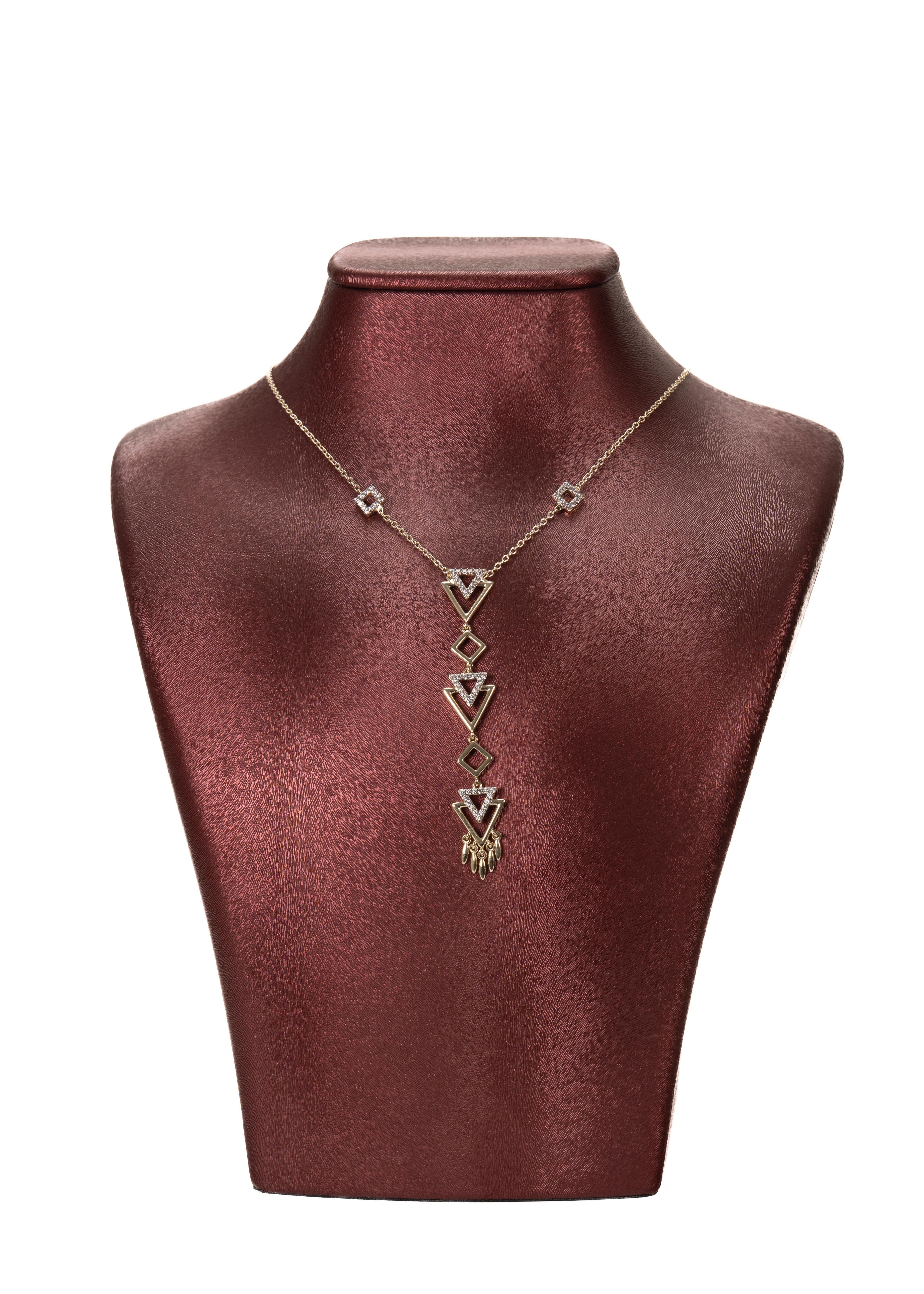 GOLD UZUN KOLYE