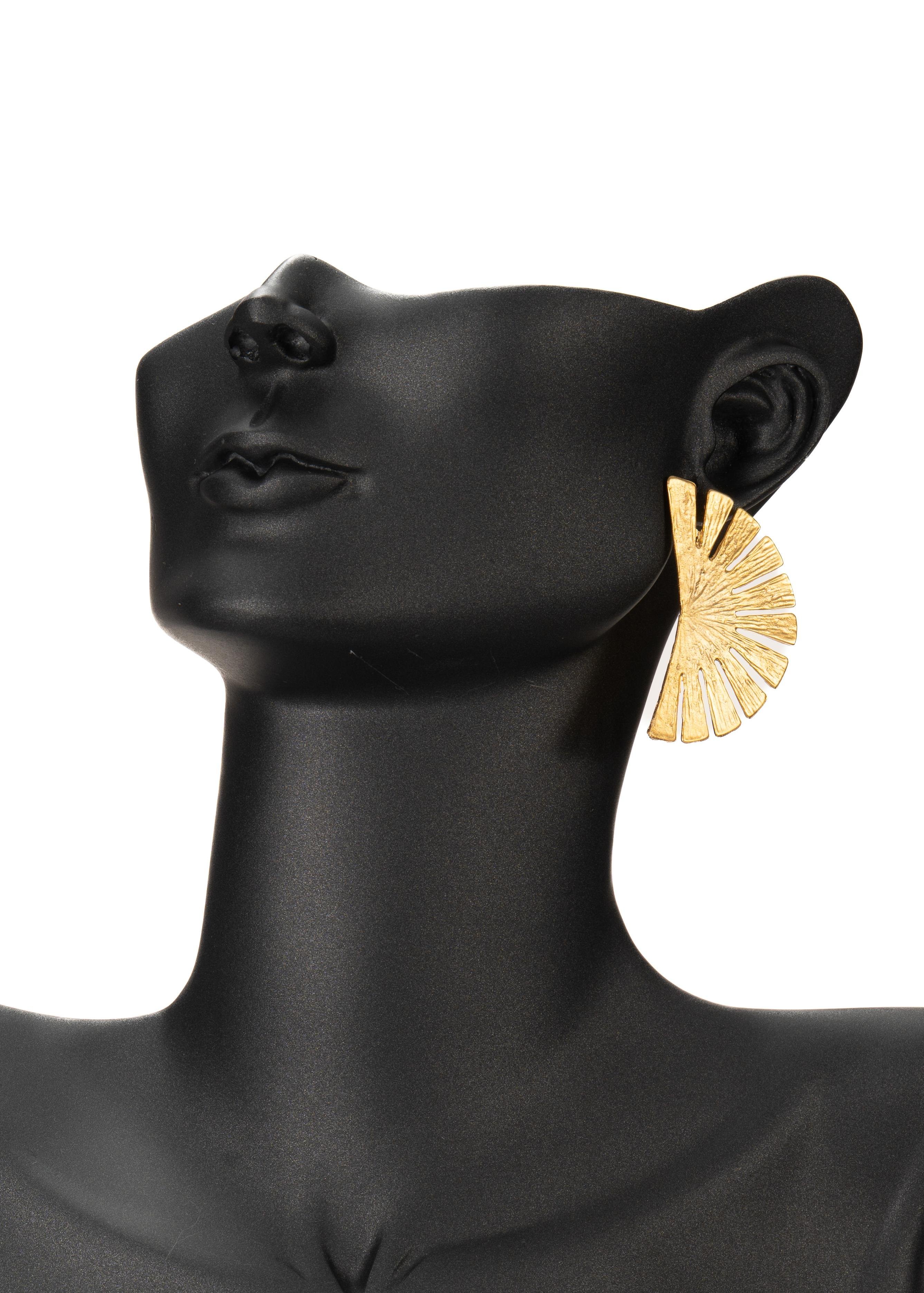 GOLD YAPRAK KÜPE