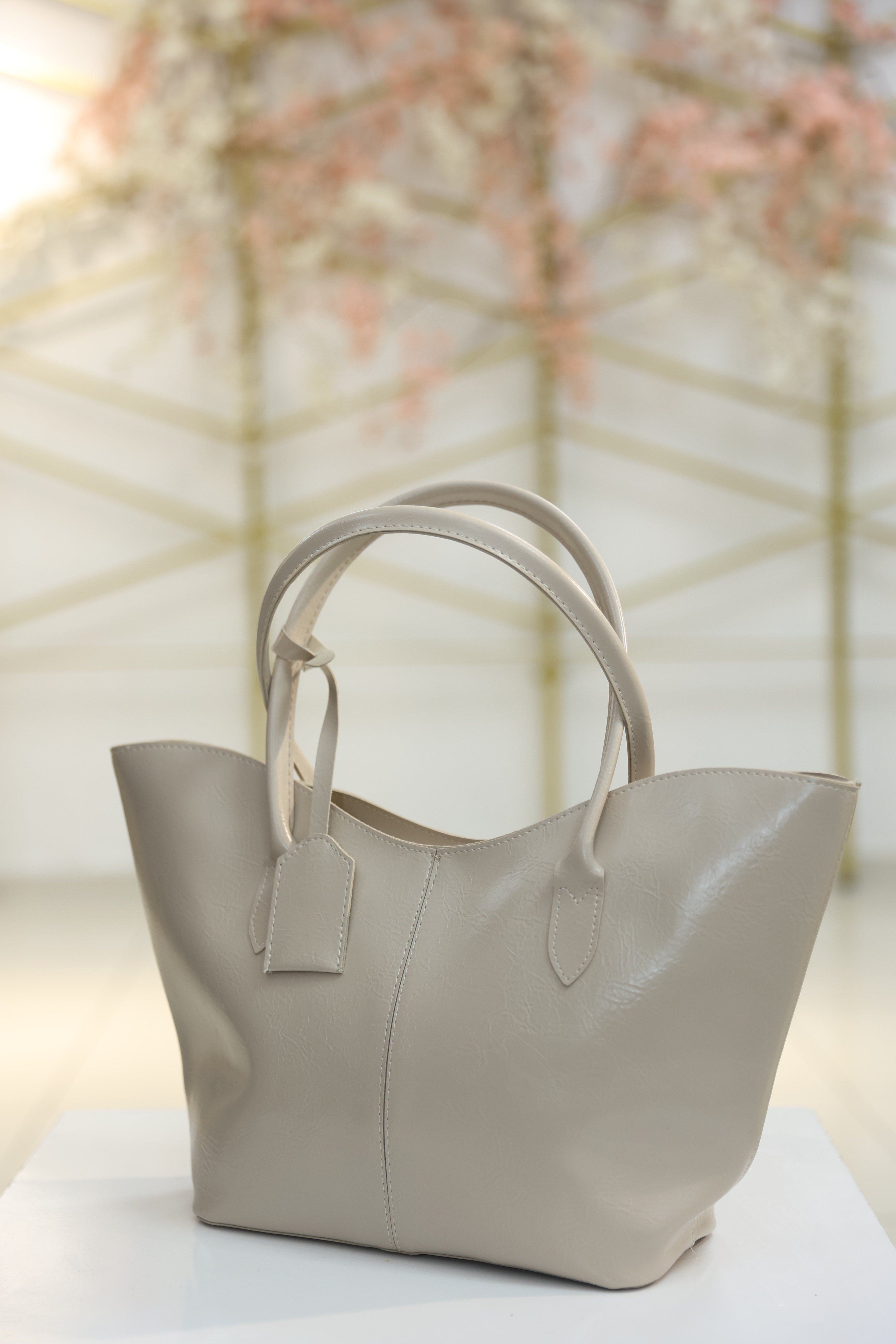 Velara Tote Bag - Deri Bej
