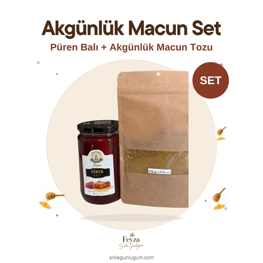 Akgünlük Macun Set