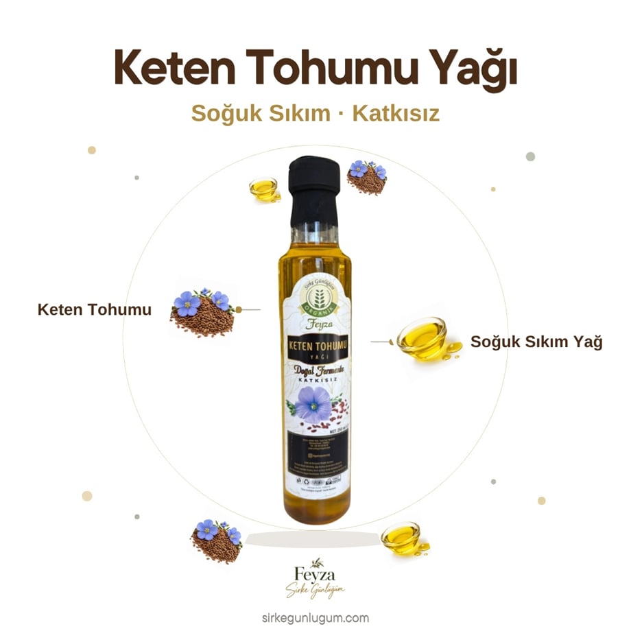 Keten Tohumu Yağı
