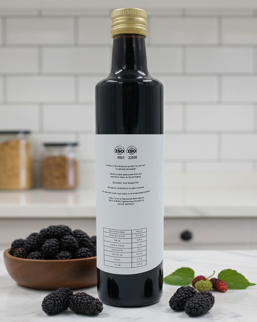 Organik Ana Karadut Özü 500 ml
