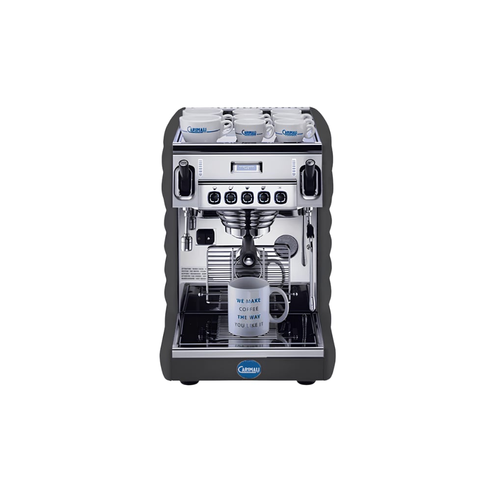 Carimali Bubble 1 Gruplu High Siyah Yarı Otomatik Espresso Makinesi