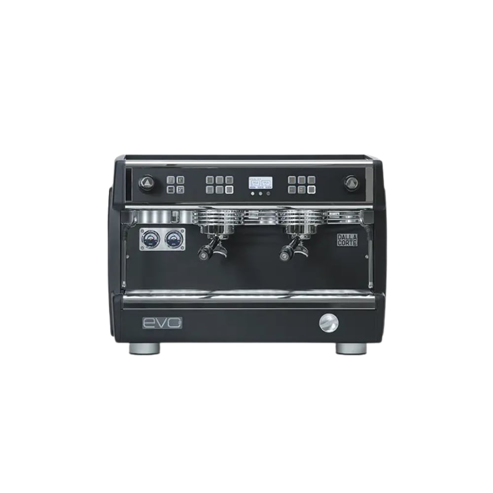 Dalla Corte EVO HV 2 Grup Tall Cup Espresso Makinesi | Multi-Boiler, Seri Kablo ile Değirmen İletişimi, Volumetrik Dozaj, v+ ±0.1°C