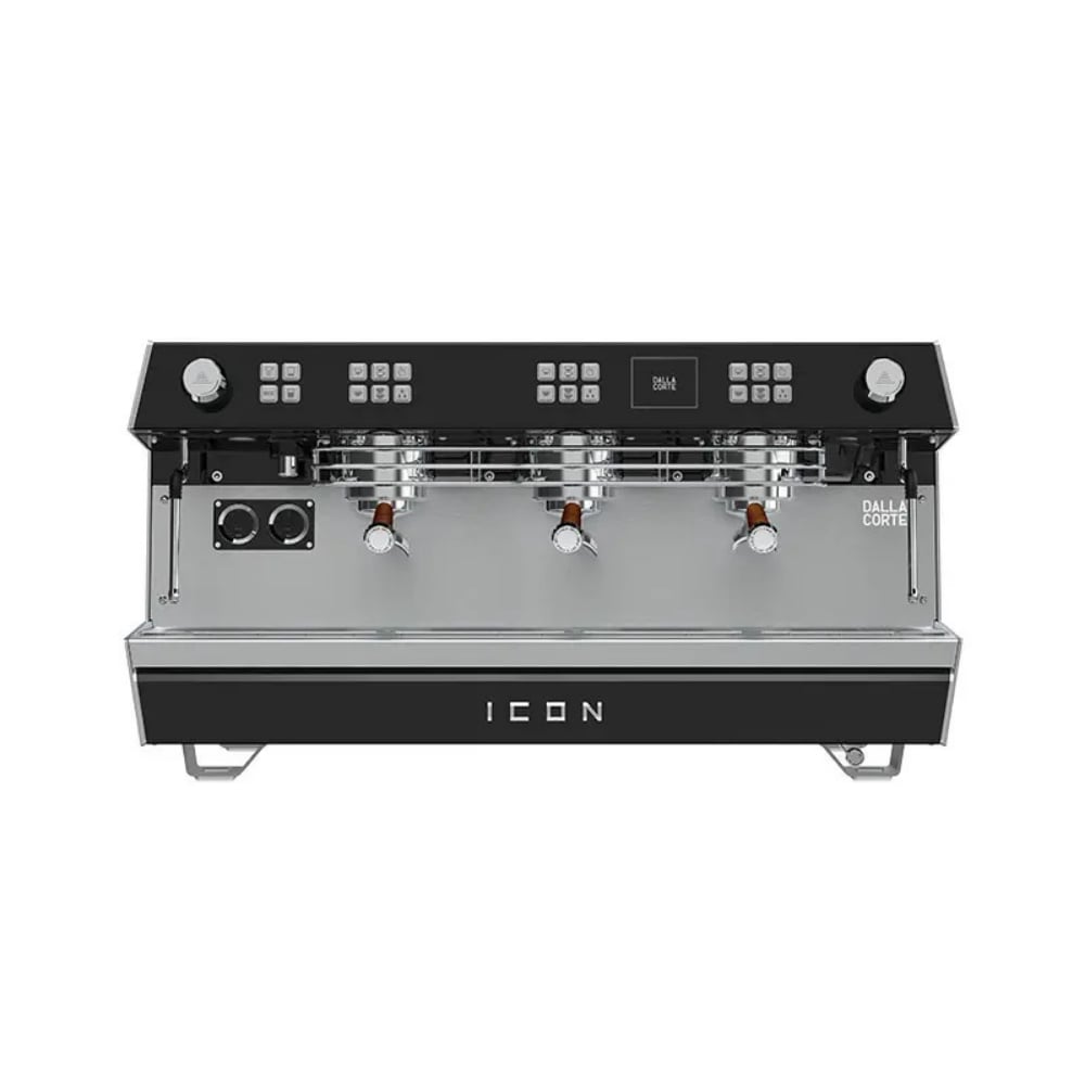 Dalla Corte Icon HV 3 Grup Tall Cup Espresso Makinesi | Multi-Boiler, Seri Kablo ile Değirmen İletişimi, Volumetrik Dozaj, v+ ±0.1°C