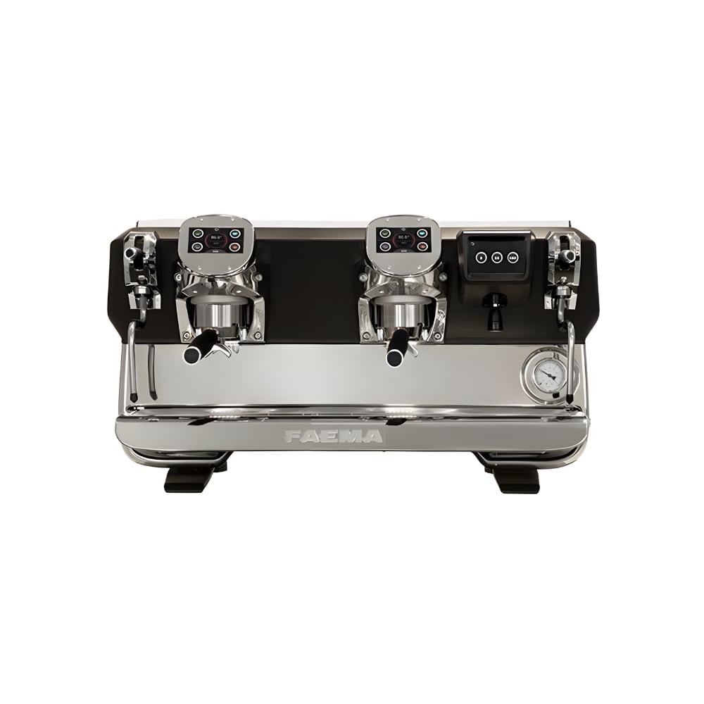 Faema E71 A/2 Touch Black Otomatik 2 Gruplu Espresso Kahve Makinesi