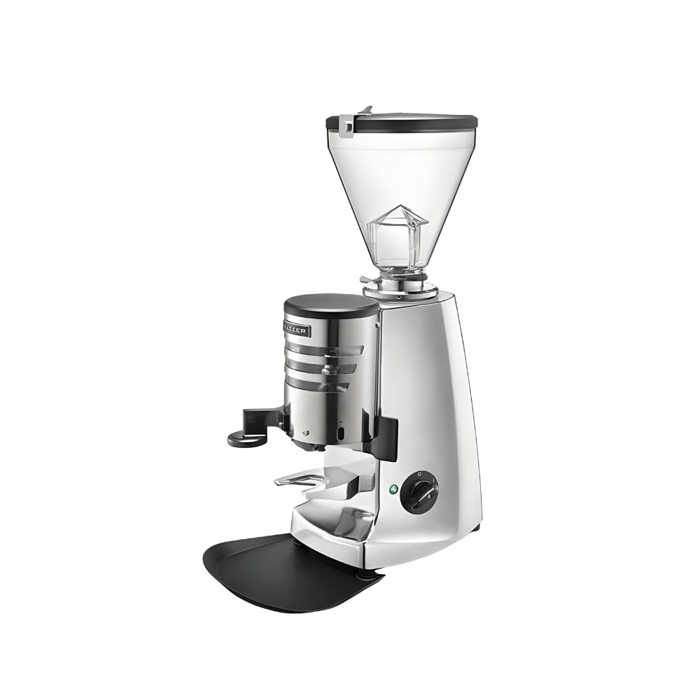 Mazzer Super Jolly V Up Timer Parlak Alüminyum Espresso Değirmeni