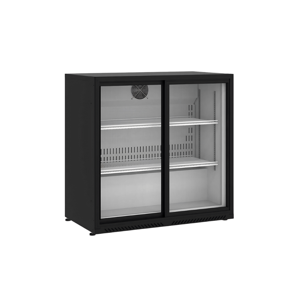 Şenocak S-220 BB DD Sürgü Cam Kapılı 184 Lt Backbar