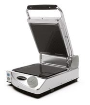 Spidocook Spidoglass SP 010 XR 1,5 kW Dijital Oluklu Kontakt Izgara