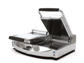 Spidocook Spidoglass SP 020 X 3 kW Dijital Çift Düz Kontakt Izgara
