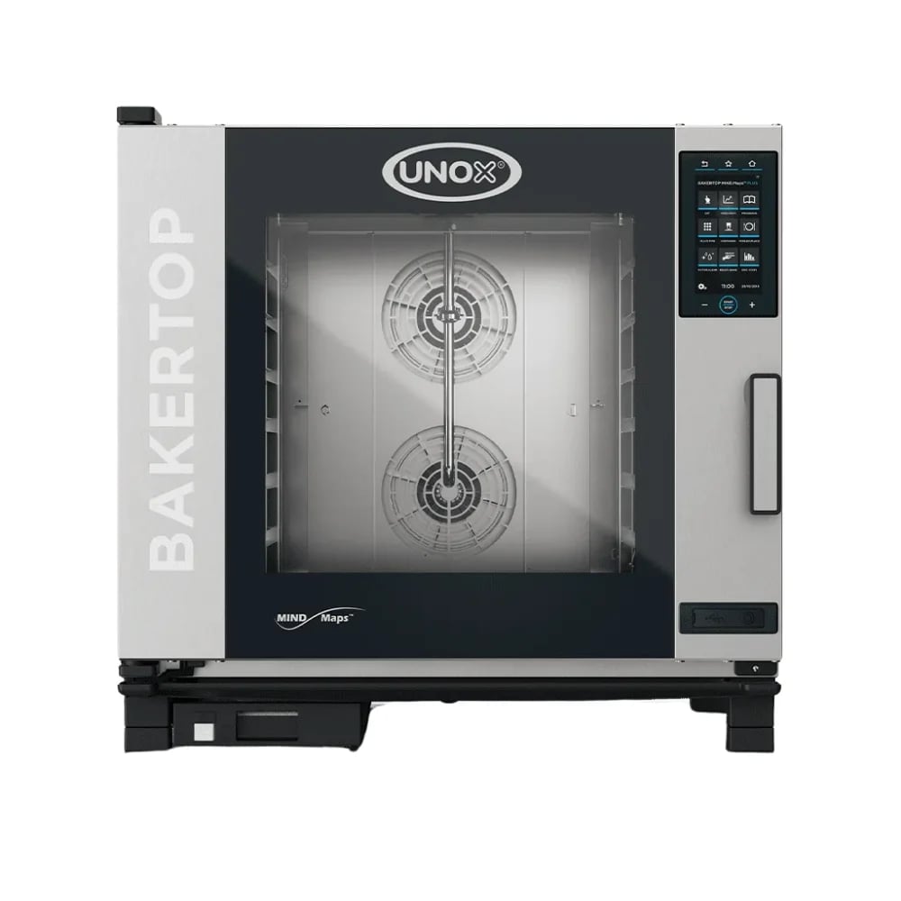 Unox XEBC-06EU-EPRM BakerTop PLUS 6 Tepsili 600 × 400 Kombi Elektrikli Patiseri Fırını