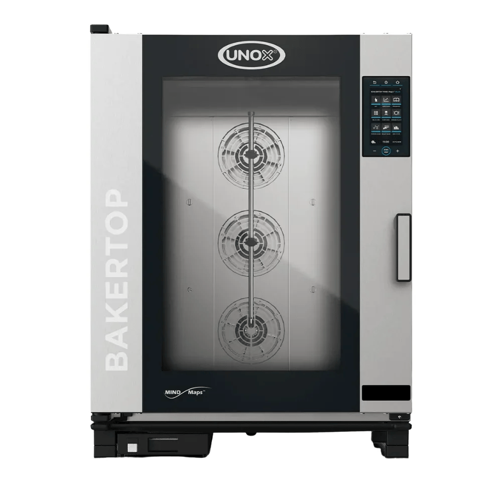 Unox XEBC-10EU-EPRM BakerTop PLUS 10 Tepsili 600 × 400 Kombi Elektrikli Patiseri Fırını