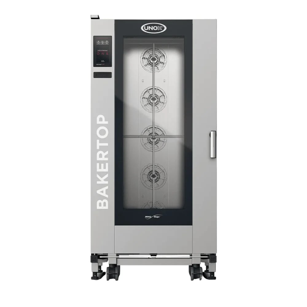 Unox XEBL-16EU-E1RS BakerTop ONE 16 Tepsili 600 × 400 Kombi Elektrikli Patiseri Fırını