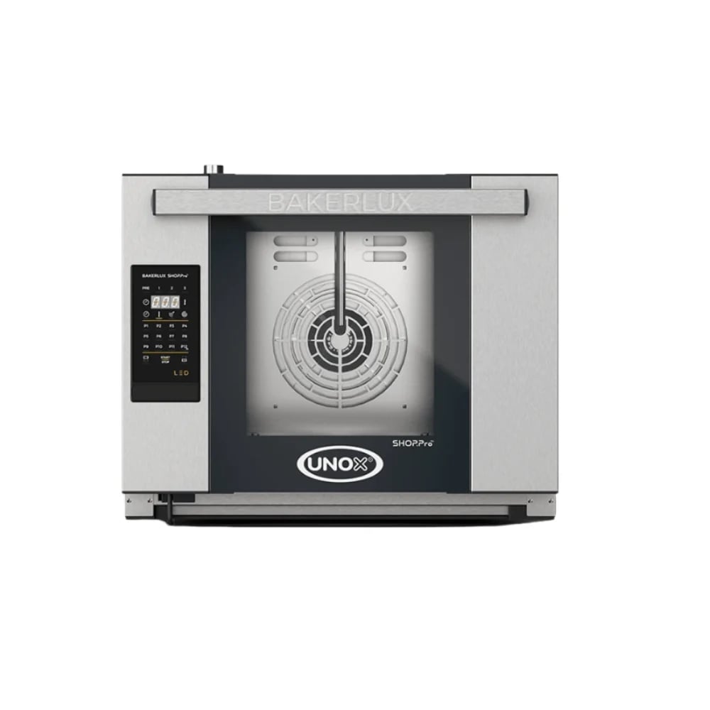 Unox XEFT-04HS-ELDV BakerLux Shop.Pro Arianna 4 Tepsili Konveksiyonlu Elektrikli Patiseri Fırını