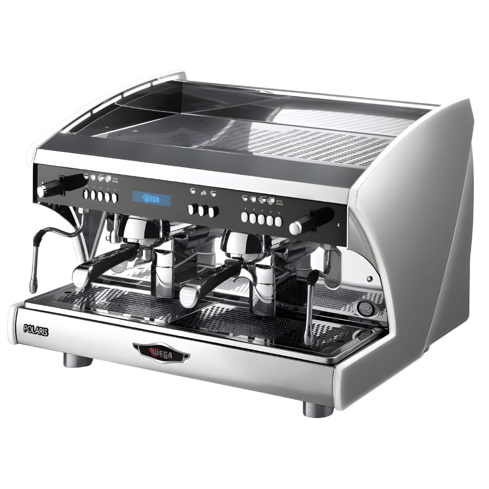 Wega POLARIS EVD2 – 2 Gruplu Espresso Kahve Makinesi (Raised Groups 122 mm, Programlanabilir Dozaj, Polaris Tron Ekran)