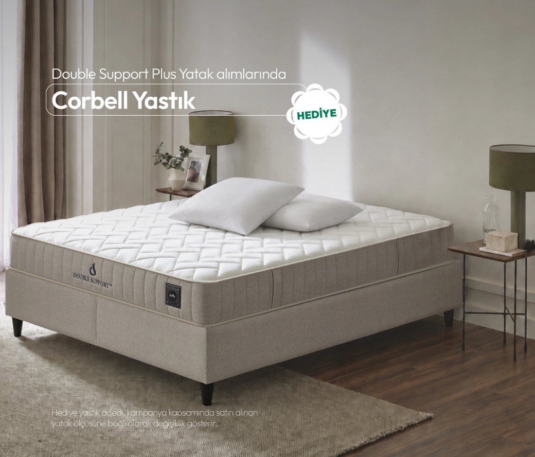 Puffy Double Support Plus Yatak Yastık Hediyeli