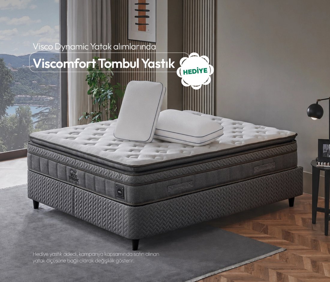 Puffy Visco Dynamic Yatak Yastık Hediyeli