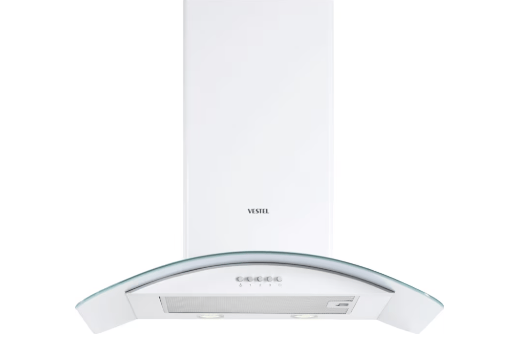 Vestel AD-6011 B Beyaz Duvar Tipi Davlumbaz