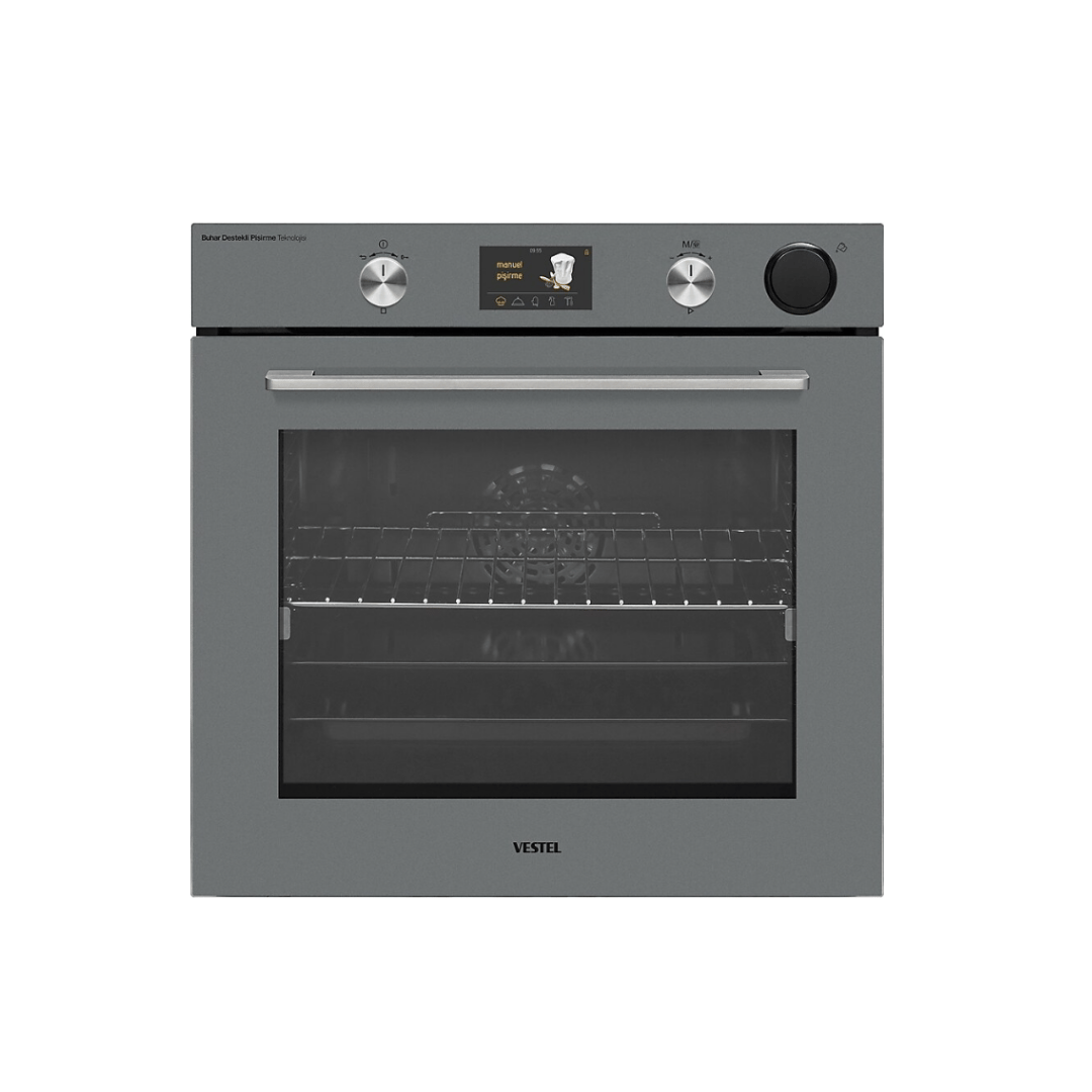 Vestel AF-97109 G Gri Ankastre Fırın