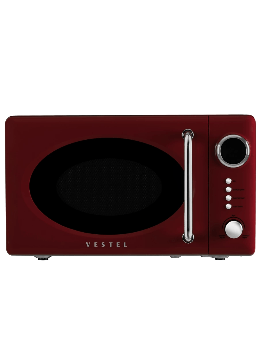 Vestel MD 20 YD Retro Bordo Mikrodalga Fırın