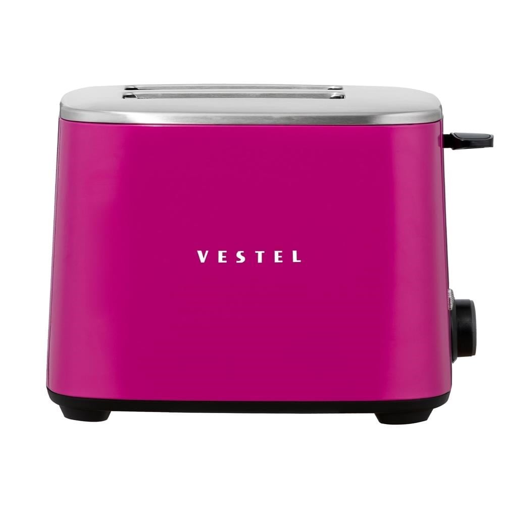 Vestel Retro Pembe 2 Dilim Ekmek Kızartma Makinesi
