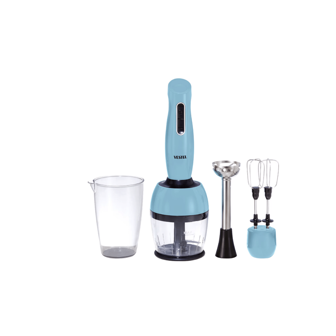 Vestel Tarçın 7500 Düş Mavisi 1000 W El Blender Seti