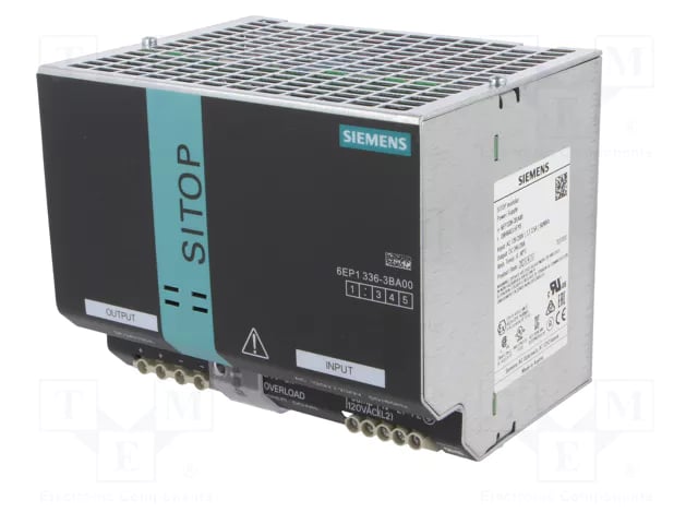 6EP1336-3BA00 20/230 V AC output: 24 V. DC/20 A  Power Supply