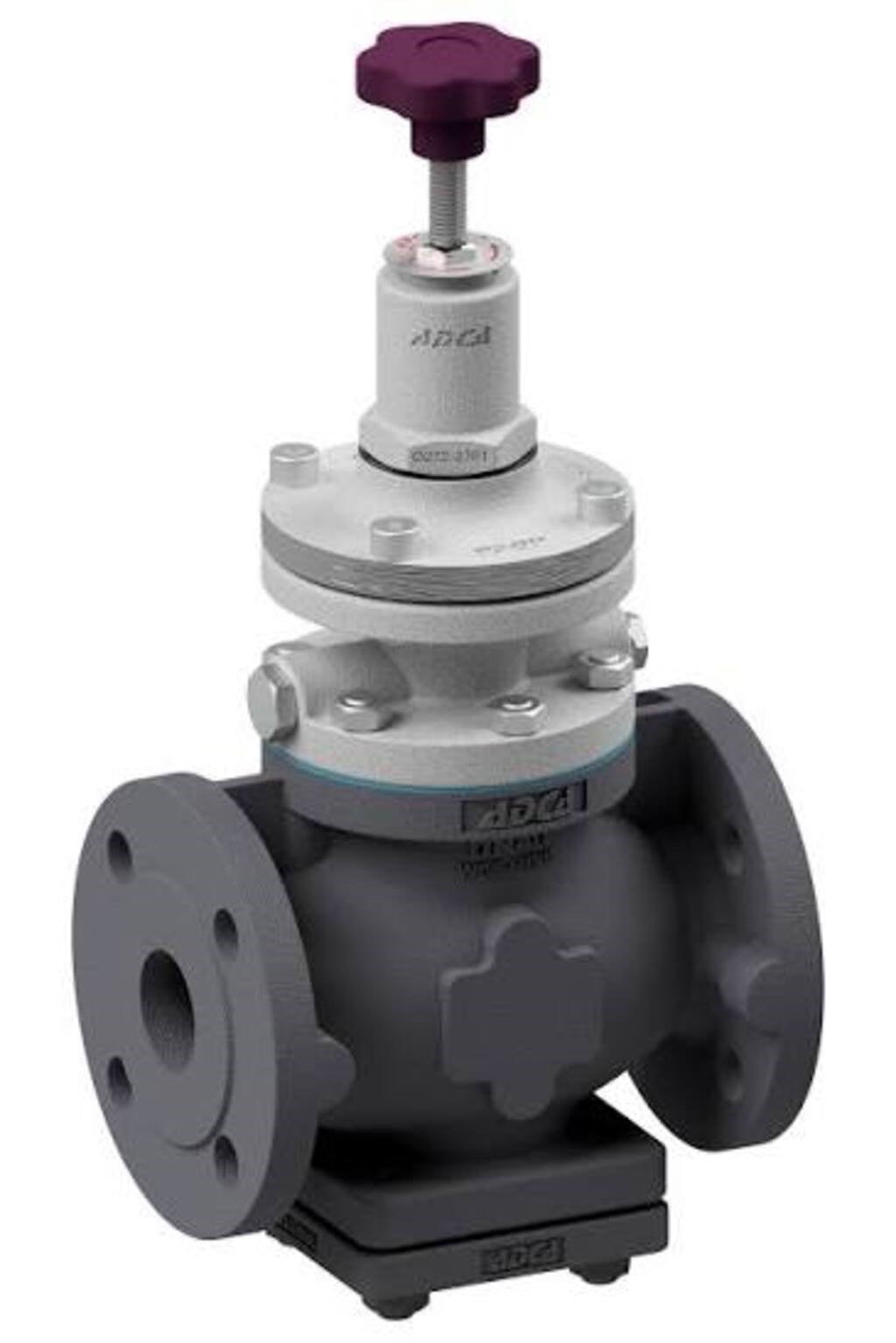 ADCA PRV57-DN20 Pilot Tesirli Basınç Düşürücü Vana  PN16/40 Flanşlı