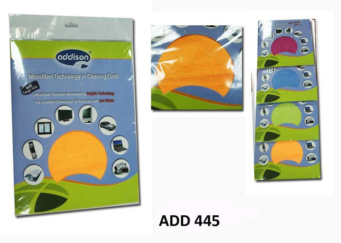 Addison ADD-445 35*35 cm Mavi Microfiber Temizleme Bezi