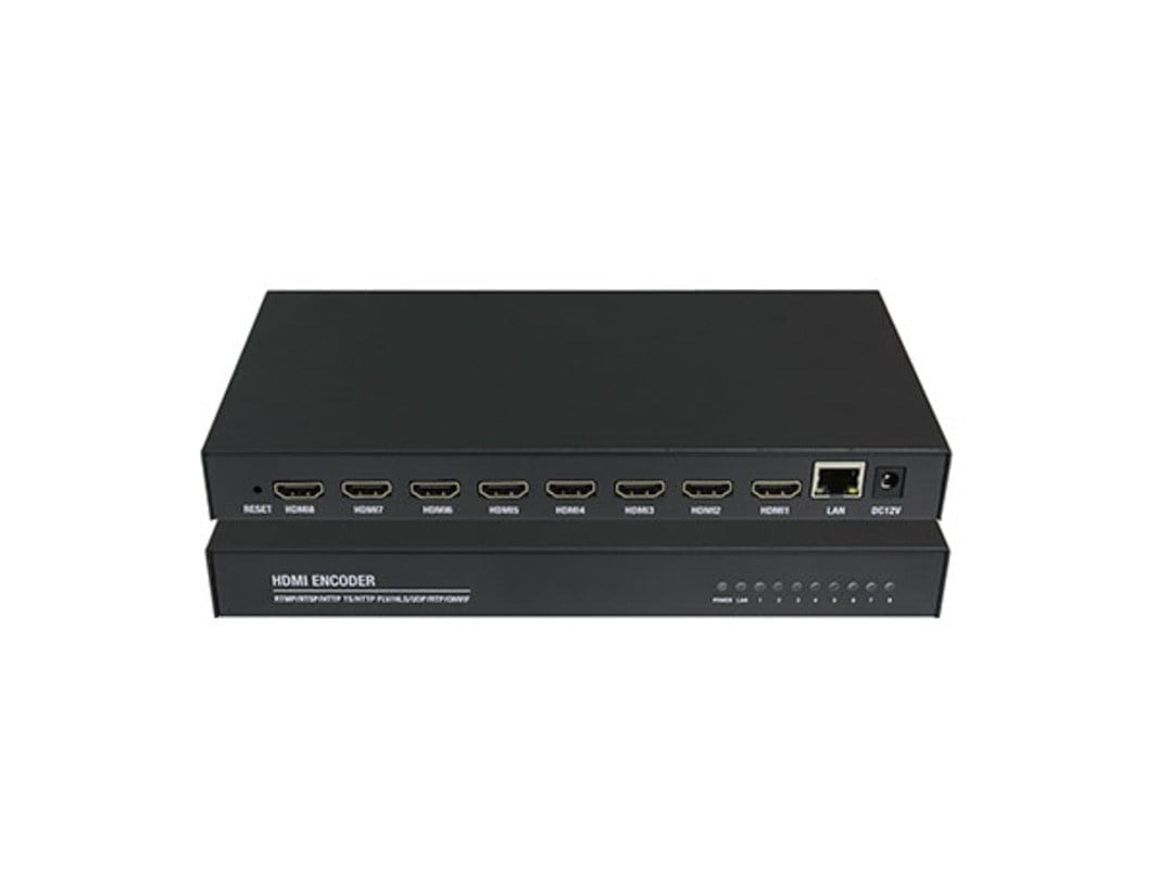 ALPSAT AS264-8C - 8 HDMI Girişli H.264 IP Encoder