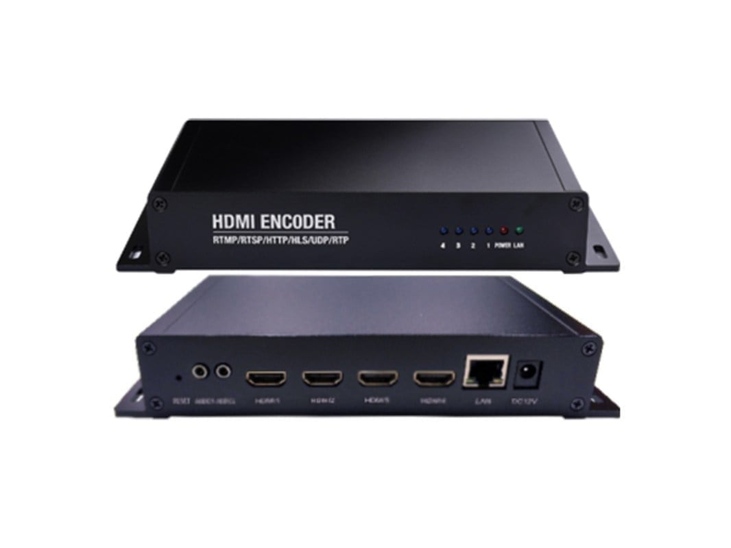 ALPSAT AS265-4C 4 Kanal H.265/H.264 HDMI IP Encoder