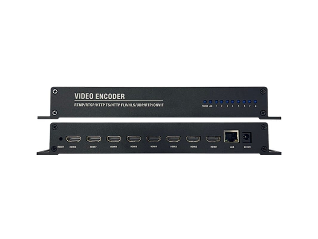 ALPSAT AS265-8C H.265 8 Kanal HDMI IP Encoder